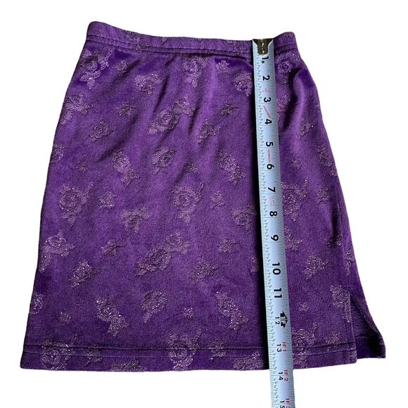 The Powerpuff Girls Velour Glitter Y2K 2002 Skirt Kids Sz XS (4/5) - Picture 7 of 9